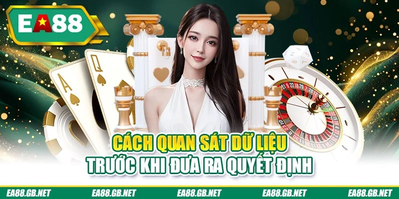 Cách quan sát dữ liệu trước khi đưa ra quyết định