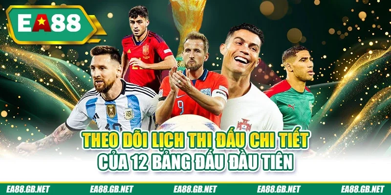 Lịch Thi Đấu World Cup 2026 Full 104 Trận Ở Giờ Việt Nam 2 Theo dõi lịch thi đấu chi tiết của 12 bảng đấu đầu tiên